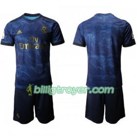 Billige Fotballdrakter Real Madrid Barn Bortedraktsett 2019/20 Kortermet